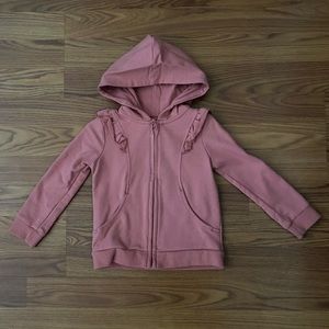 Cute dusty rose zip up